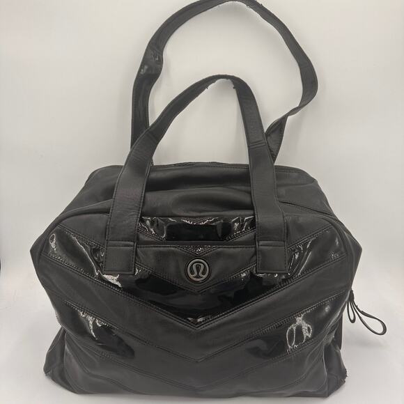 Lululemon Black Urban Sanctuary Travel Gym Work Bag - Picture 2 of 15